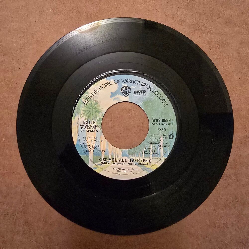 Exile Kiss You All Over / Don't Do It vinyl 45 record